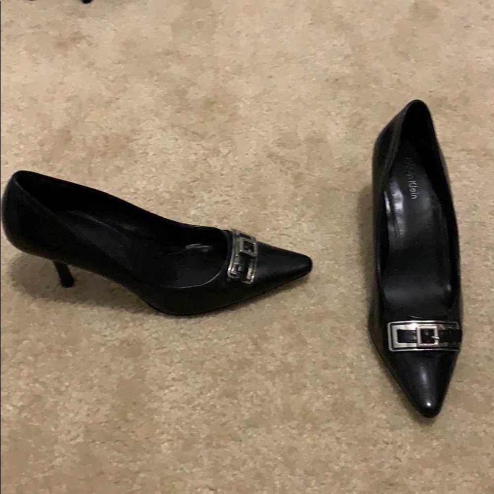 Vintage Calvin Klein kitten heels